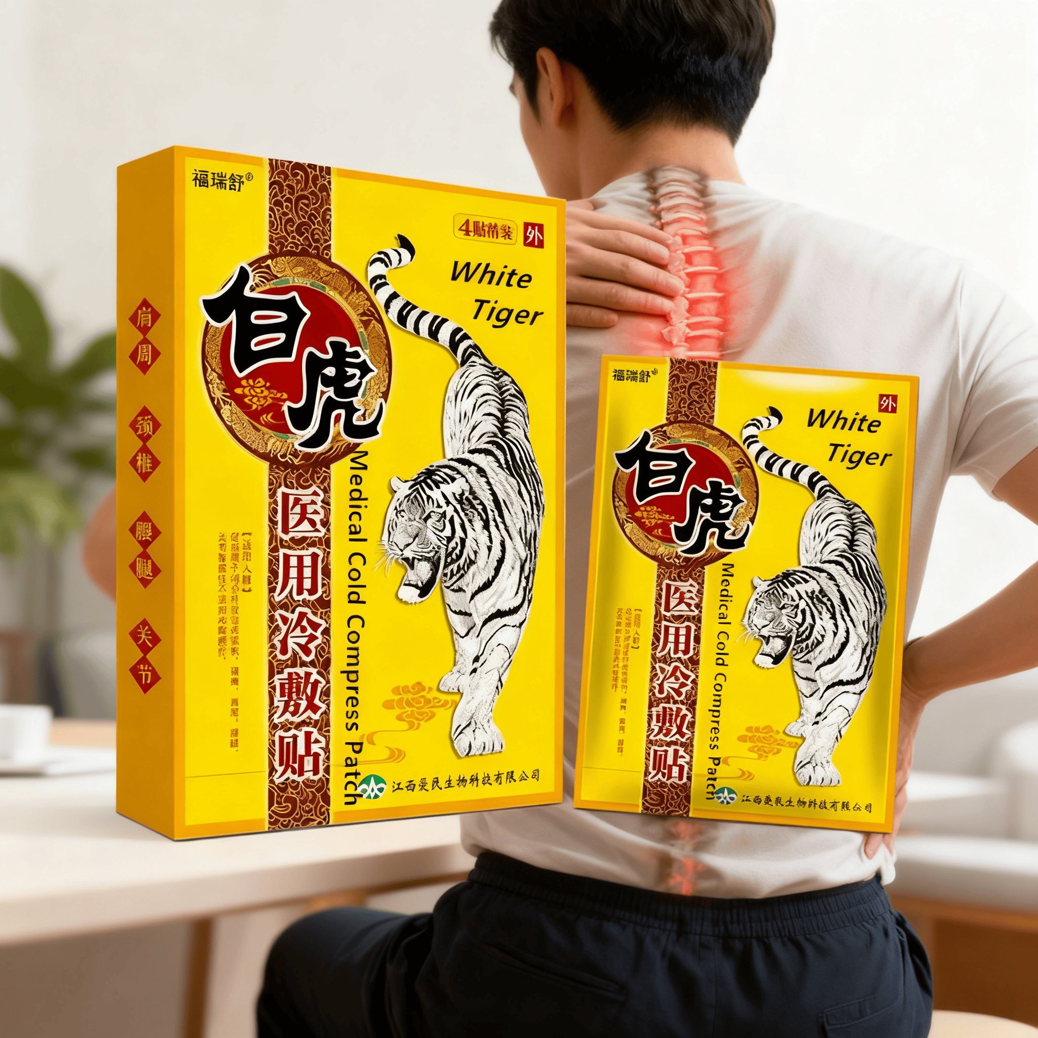 Powerful Pain Relief Patch Plant Essential Oil for Acute Shoulder Neck Pain Ankle Sprain Swelling Relief