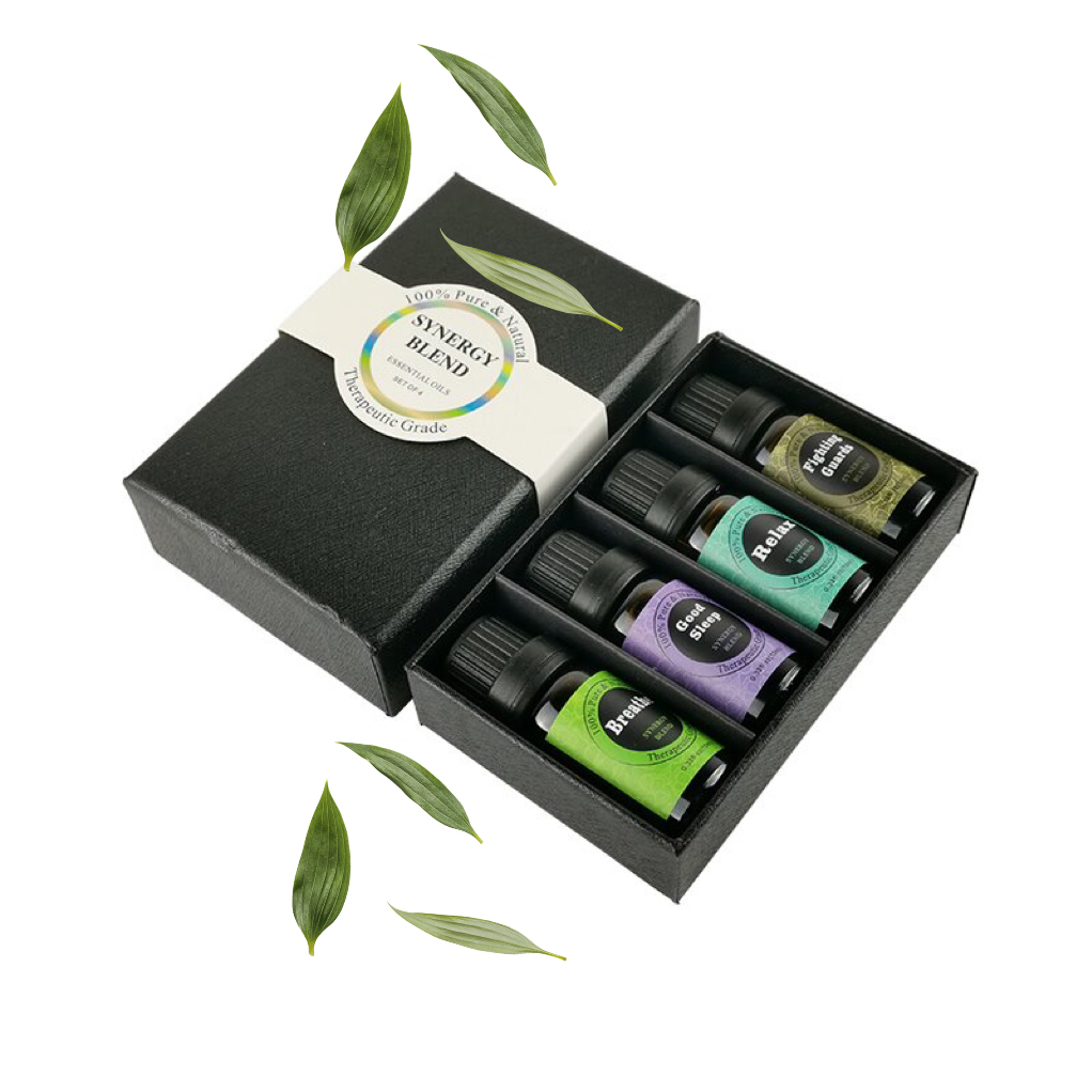 Organic Essential Oil Set 10ml Vegan Peppermint Jasmine Cedar Herbal Flower Leaf Ingredients Sweet Fresh for Hair Care Skin Free
