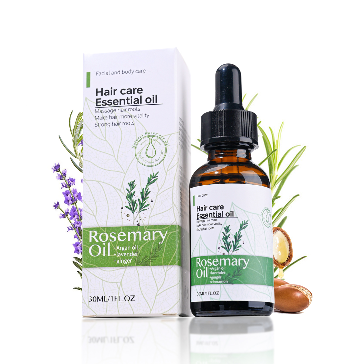 30ml Rosemary Essential Oil Hair Care Onion Oil Plant Extraction Growth Oil Custom Logo Scalp Care Products Fast