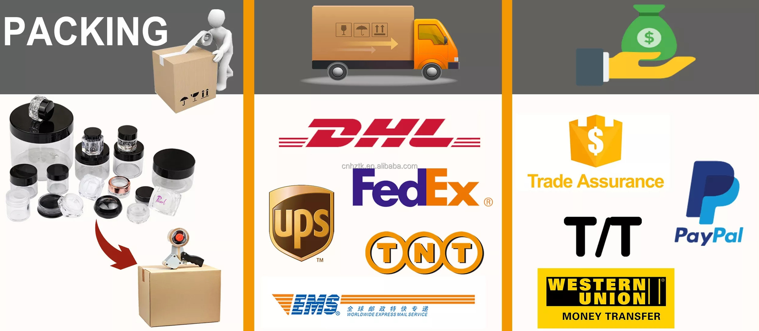 Pigment Packing and Delivery