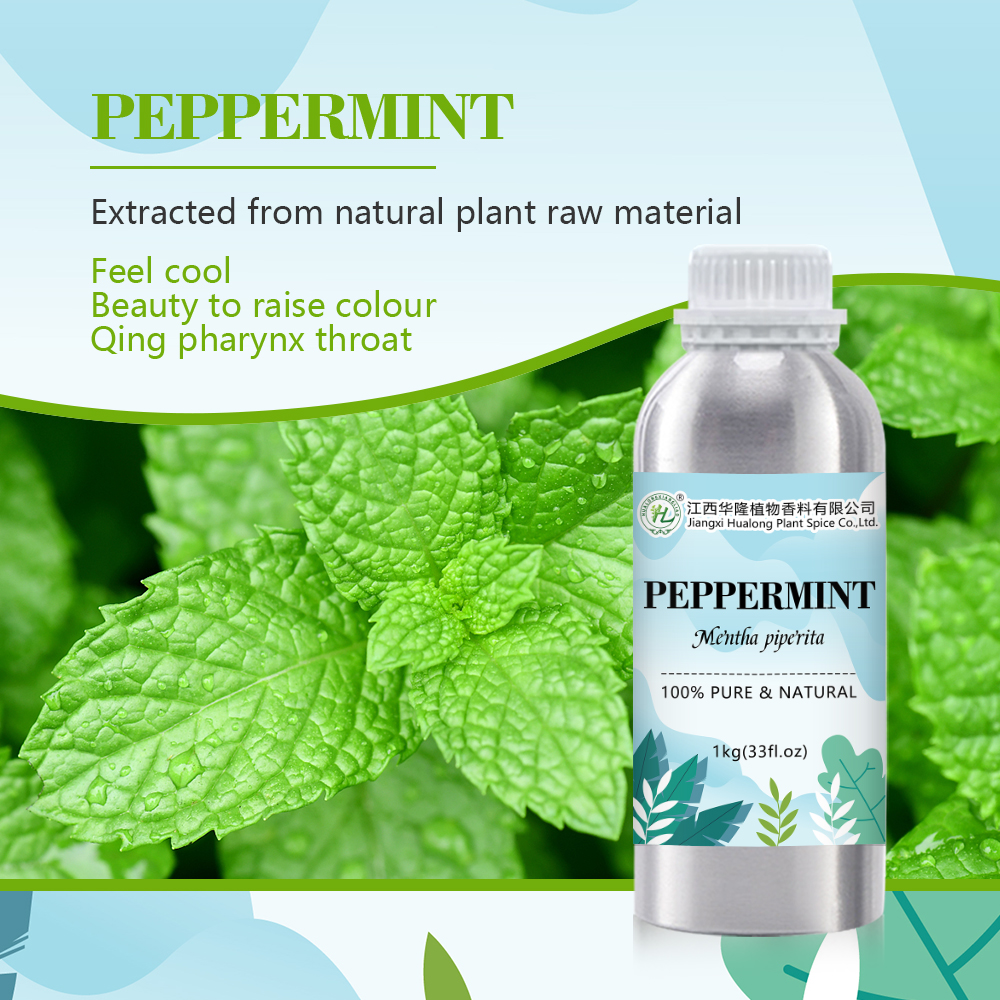 Indian Peppermint Essential Oil for Pain Reliever, Hair Treatment - 100 Pure Natural Herbal Mint Leaf Extract | Bulk 1kg