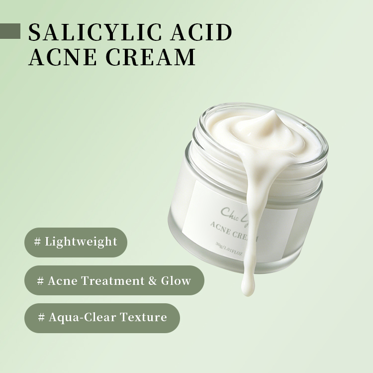 Salicylic Acid Acne Removing Face Cream for Students Acne Removing and Moisturizing Face Cream