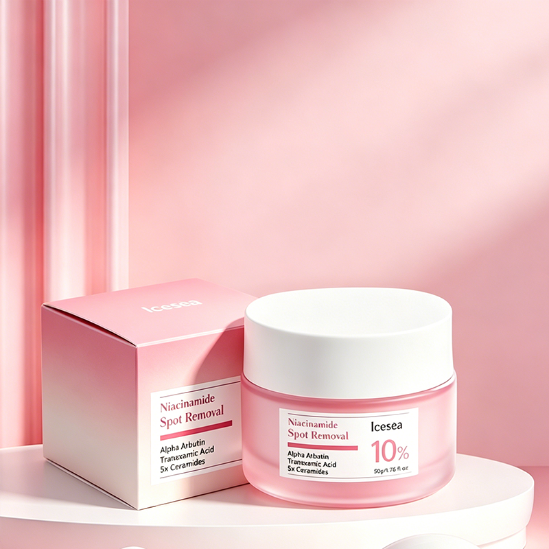 Private Label 10% Niacinamide Cream Face Moisturizer Dark Spots Corrector Hyperpigmentation Fading Brightening Age Defying OEM