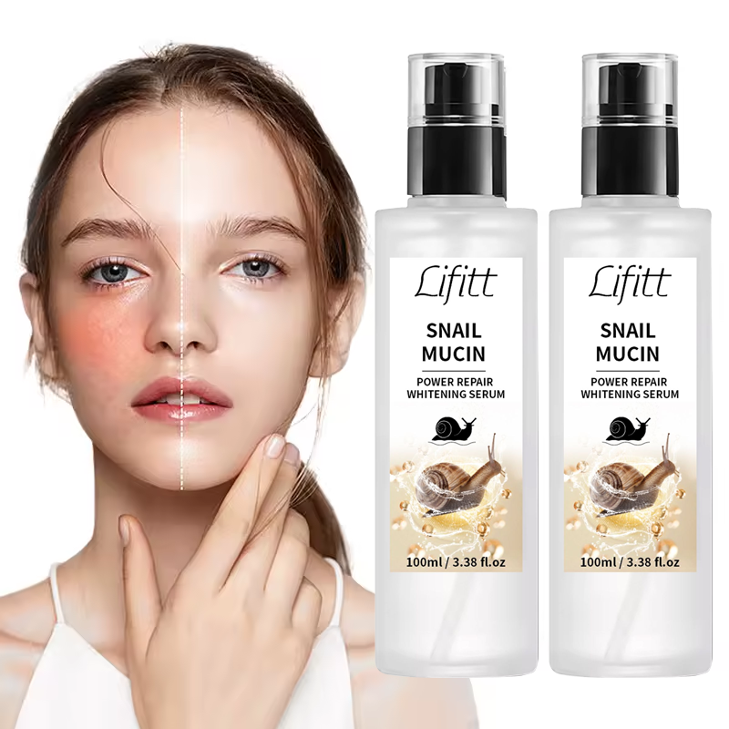 OEM/ODM Advanced Snail 96 Mucin Collagen Power Essence Anti-Aging Repair Serum for Face Neck Intensive Hydrating Treatment