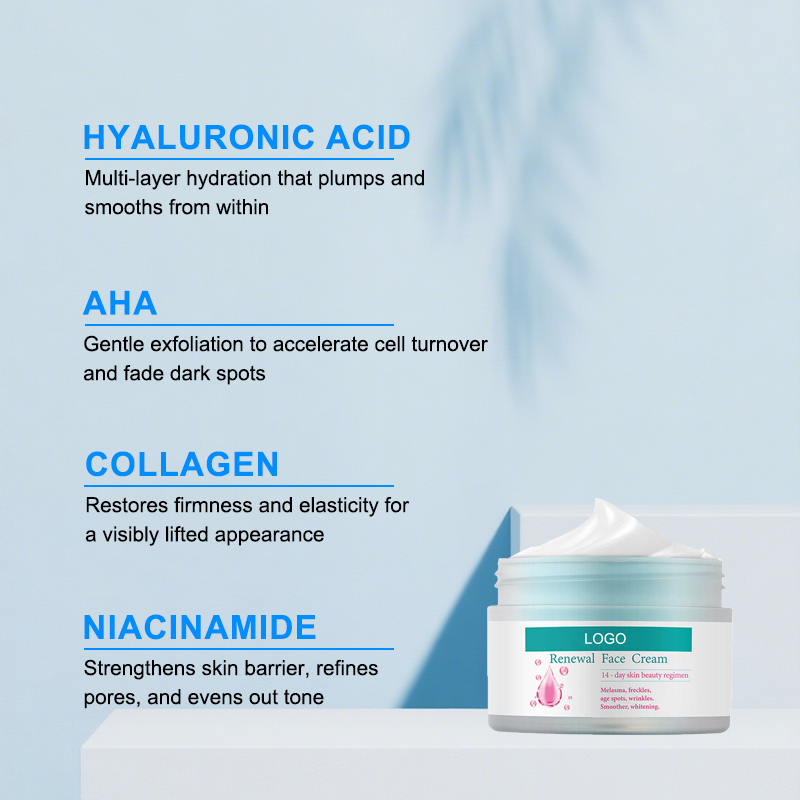 Skin Renewal Brightening Cream Dark Spot Remover Hyperpigmentation Treatment Cell Regeneration Firming Lifting Face Moisturizer