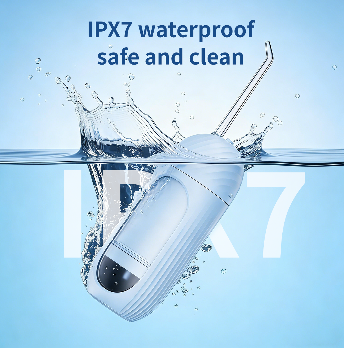 Factory MINI Water Flosser Electric Portable Waterproof Cordless Flosser UV 150ML Deep Cleaning Dental Care Oral Irrigator