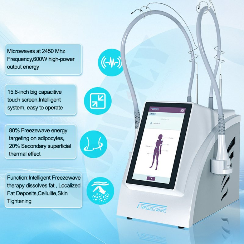 Clinic Use Cold Wave Body Contouring Machine for Slimming Treatments