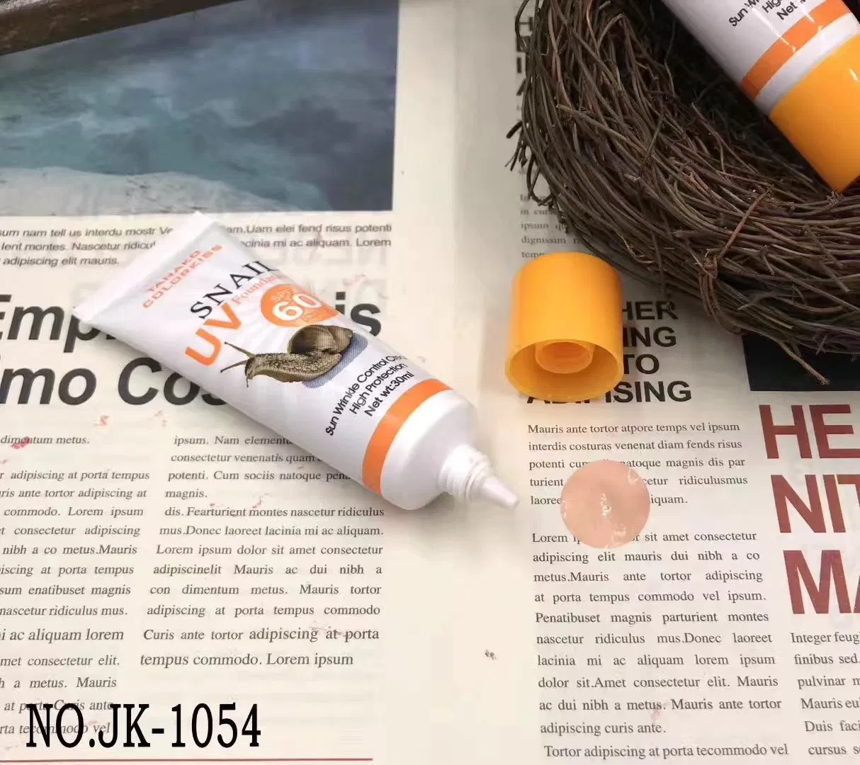 Syq218 OEM Long Lasting Private Label Travel Zinc Tinted Snail Sunscreen Stick Tube Customized Waterproof SPF 60+ PA+++ Have Stock