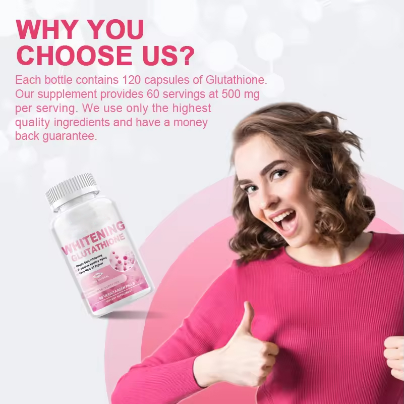 Skin Whitening Capsule with L-Glutathione, Vitamin C &amp; Collagen Blend Formula - Fights Hyperpigmentation - Fair and Radiant Skin