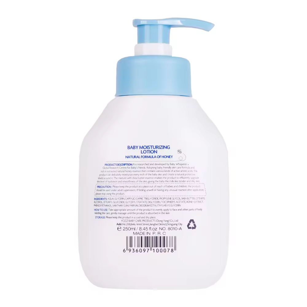 Honey &amp; Shea Butter Gentle Formula Baby Whisperer 350ml Baby Moisturizing Lotion for Newborn &amp; Infant Sensitive Skin