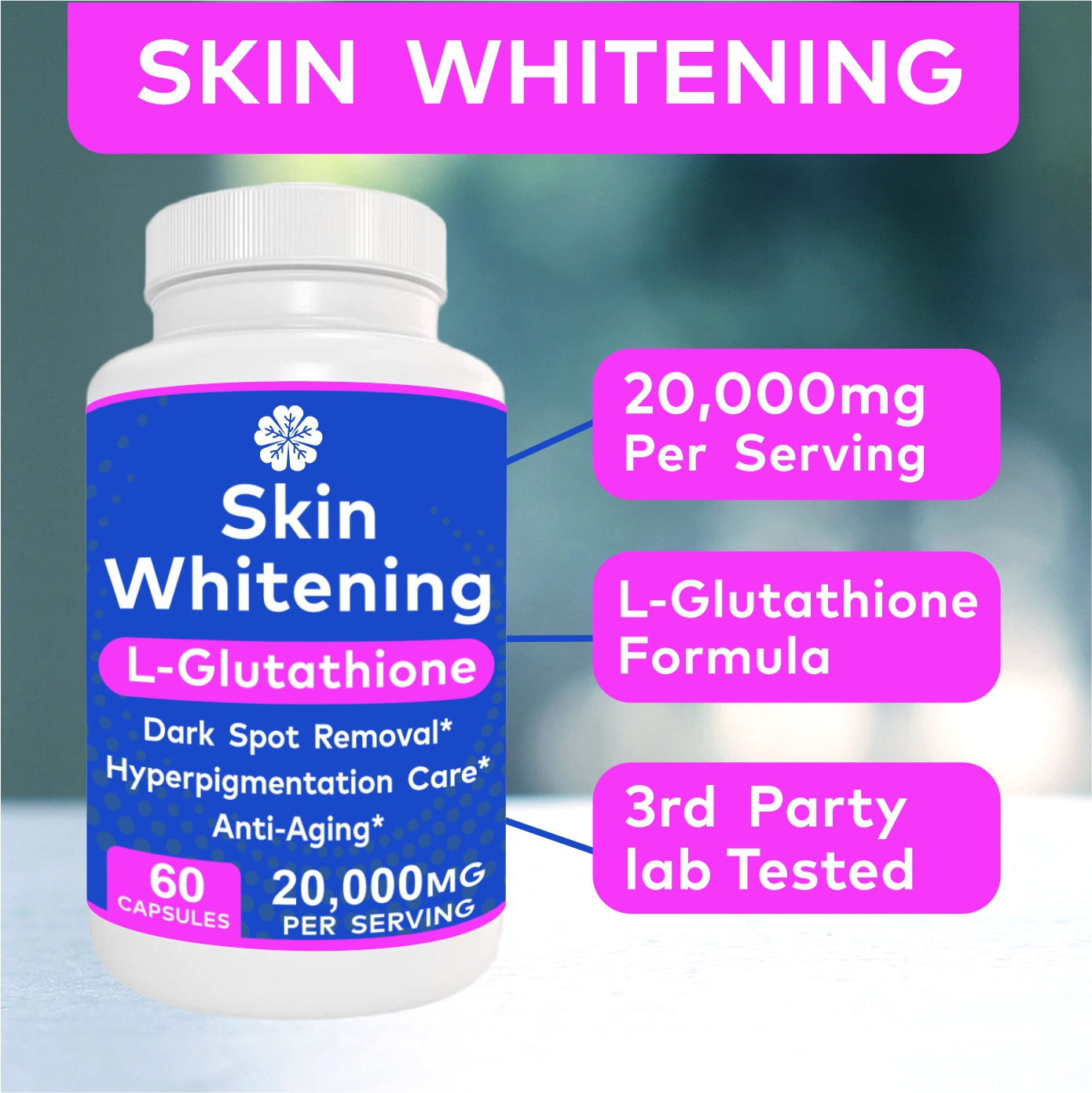 Skin Whitening Capsules Detail 5