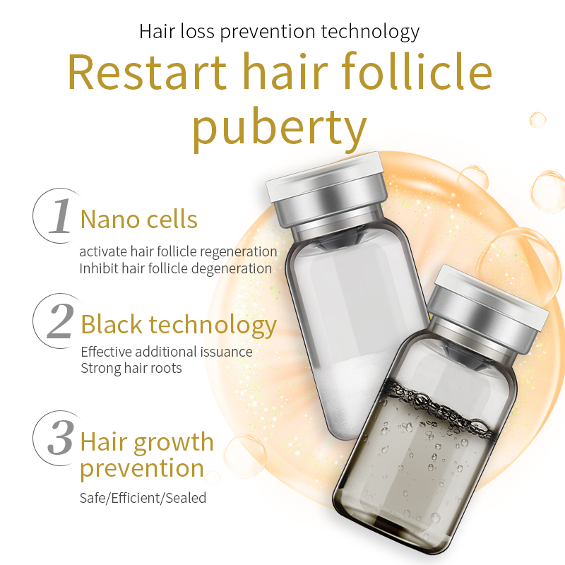 Anti Hair Loss Treatment for Hair Loss Prevention Scalp Ampoule Hair Serum with Stem Cell Essence