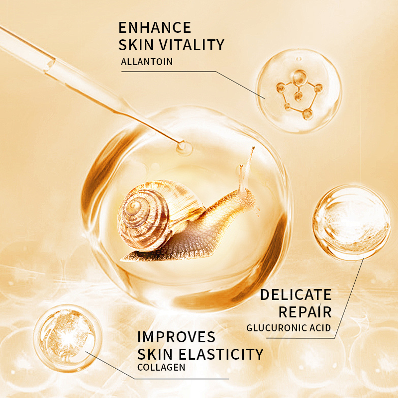 OEM/ODM Advanced Snail 96 Mucin Collagen Power Essence Anti-Aging Repair Serum for Face Neck Intensive Hydrating Treatment