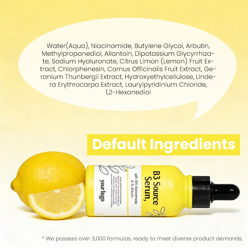 Private Label Evens Skin Tone Reduces Hyperpigmentation Improves Dullness Fast Absorption Brightening Dark Spot Corrector Serum