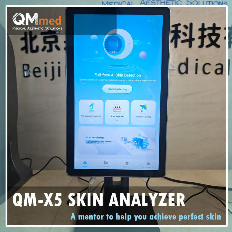 2025 Professional 3D Scanner Face Mirror Device Dermatoscope Skin Analysis Machine Facial Skin Analyzer Machine