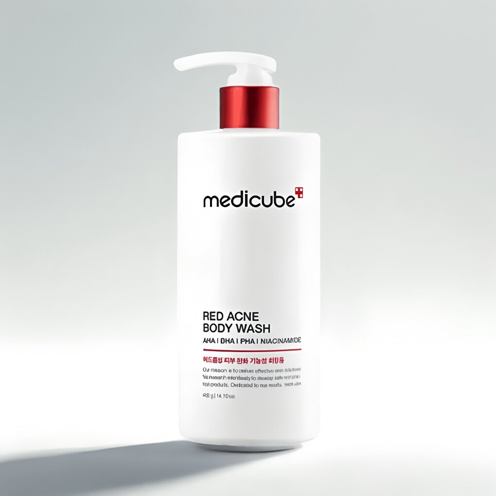 Medicube Korean for Red Body Wash for Acne-Prone Skin Deep Cleansing &amp; Cooling 400g-Now in Stock (Men)
