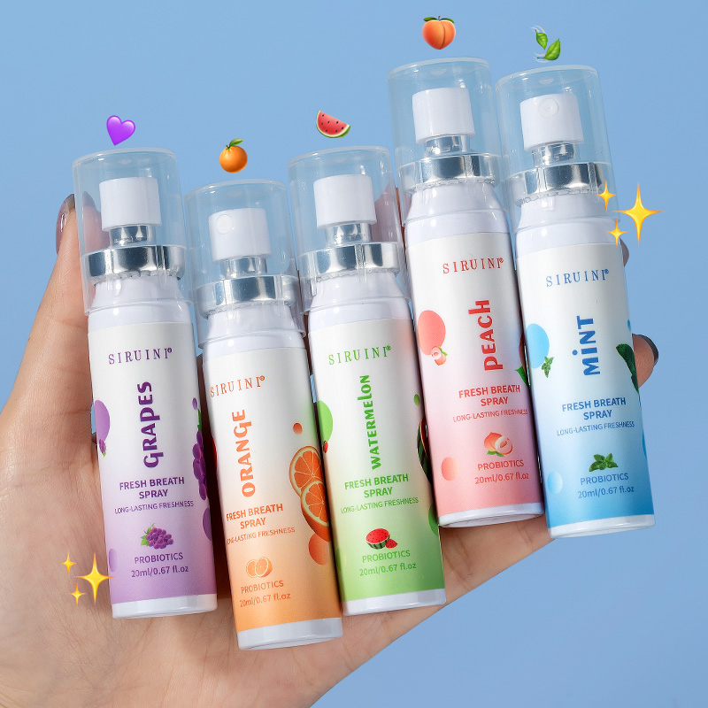 Custom Formula Microbiome Balance Oral Fresh Spray for Gentle Breath Comfort Care FRESH BREATH SPRAY
