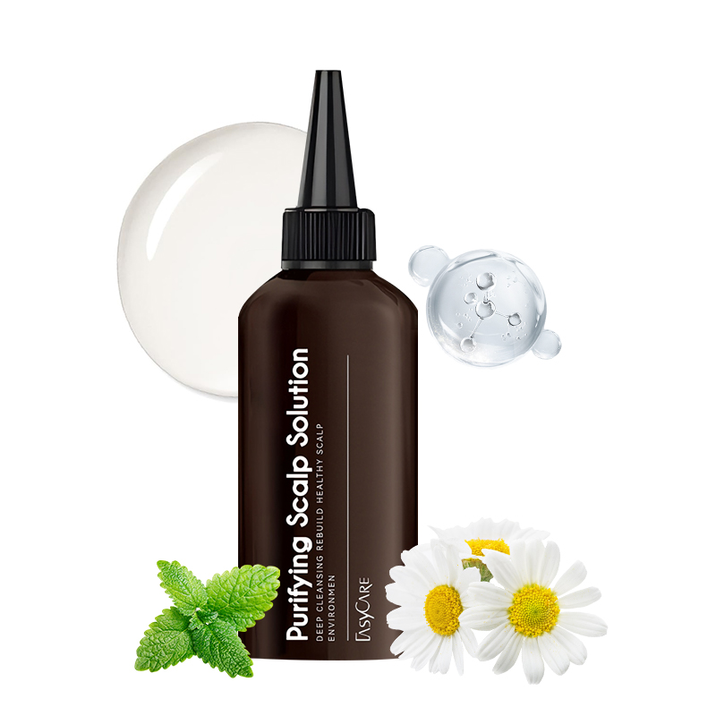 In Stock Scalp Care Product Scalp Exfoliator Purifying Nourishing Anti Dandruff Detox Peppermint Hair Scalp Purifying Solution