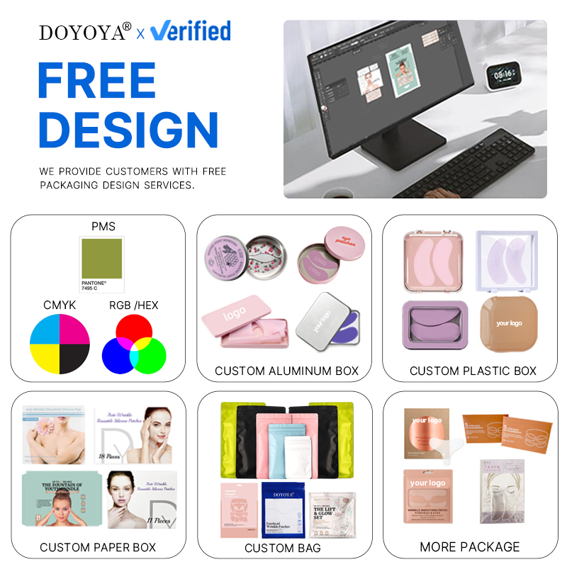Factory Direct Silicone Wrinkle Pad OEM Skin Lifting Tightening Moisturizing Nourishing Anti Aging Facial Body Care Patches