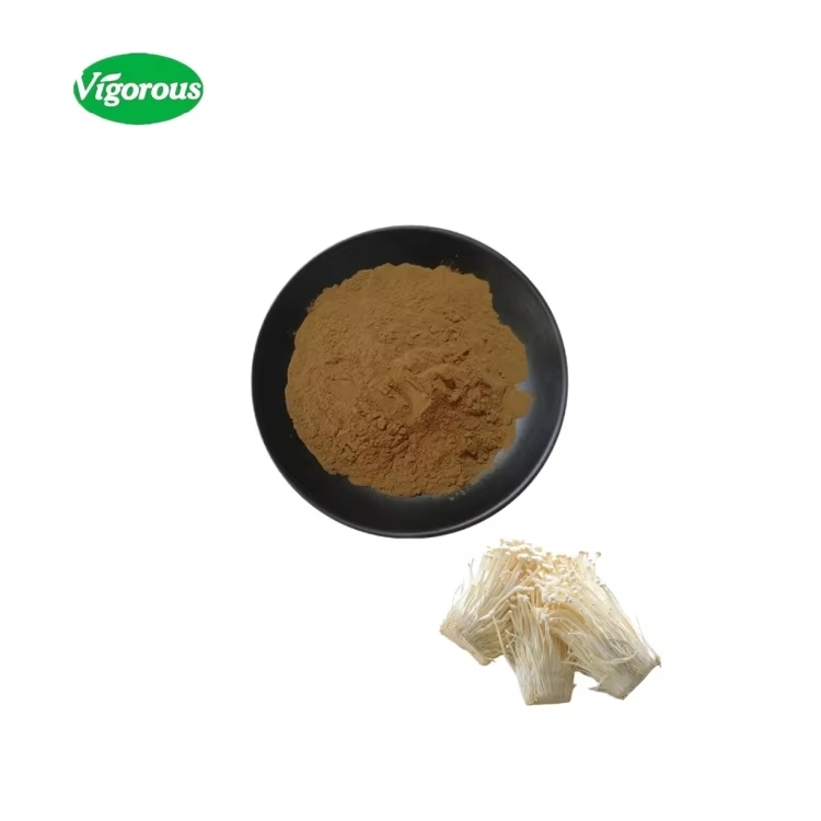 High Quality Enoki Mushroom Extract Powder 30% Polysaccharides
