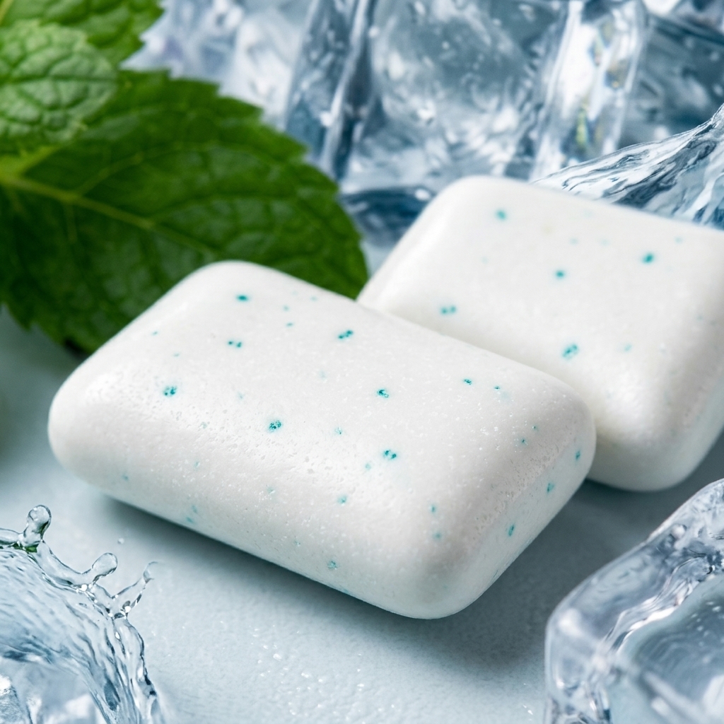 Private Label Probiotic Chewing Gum Sugar Free Ice Mint - Oral And Gut Health Supplement Functional Gum For OEM ODM