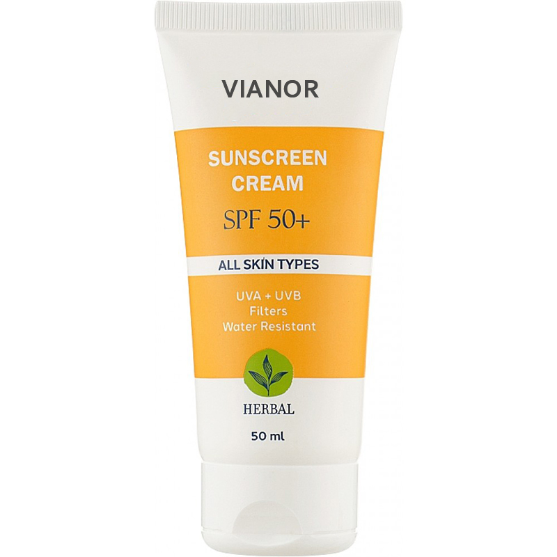 Private Label SPF 50 Oil-Free and Zinc-Oxide Tinted Sunburn Sun Block Sunscreen