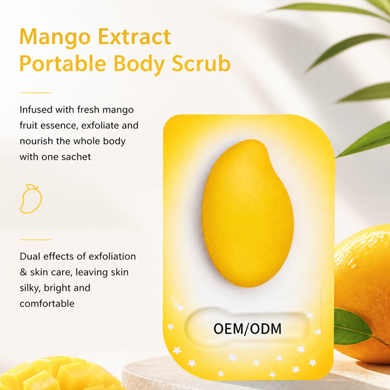 Hyaluronic Acid &amp; Vitamin C Body Scrub With Green Tea &amp; Honey Fragrance Anti-Aging OEM Brand Travel Size