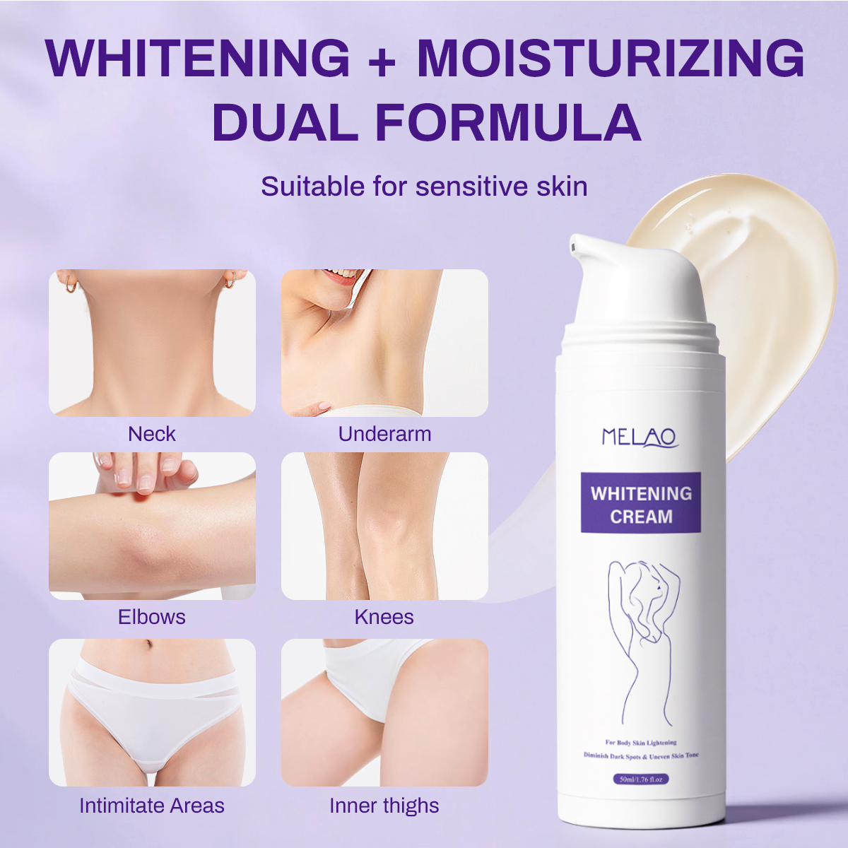 OEM Dark Spot Remover Face Body Skin Bleaching Cream For Intimate Areas Skin Lightening Cream Dark Spot Corrector Knuckles Cream