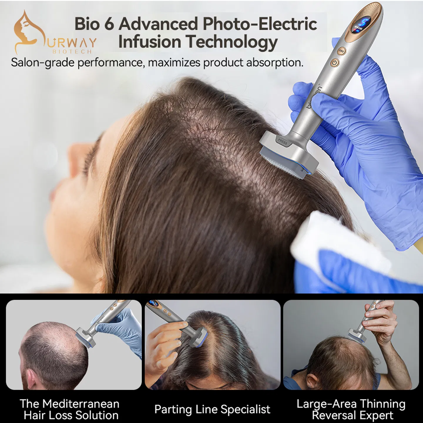 2026 New Electric Microneedle Facial Acne Removal, Anti-Aging, and Hair Growth