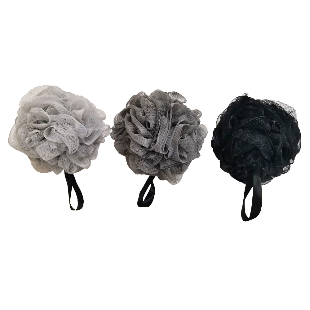 60G Bath Ball GRS Material All Natural Fast Foaming Large Soft Exfoliating Body Bath Loofah