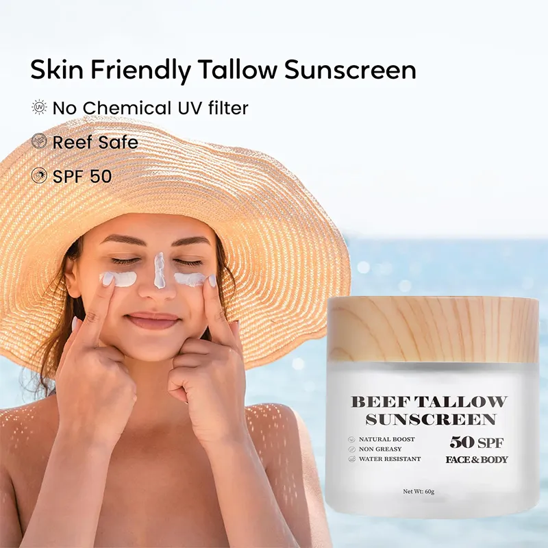 Organic Beef Tallow Sunscreen