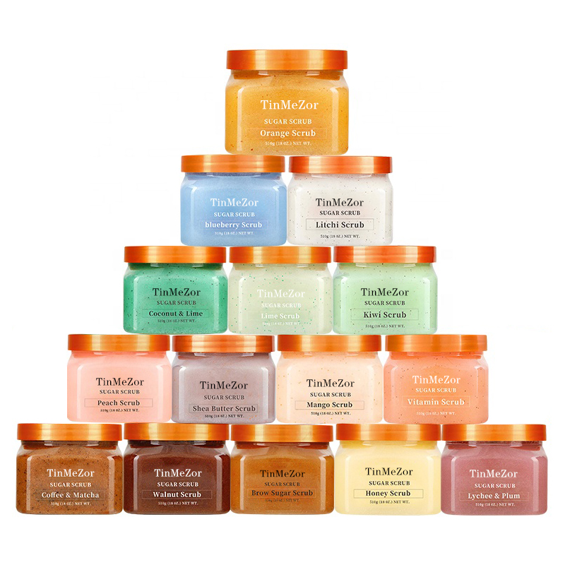 New Design Natural Face Exfoliating Balls Body Scrub