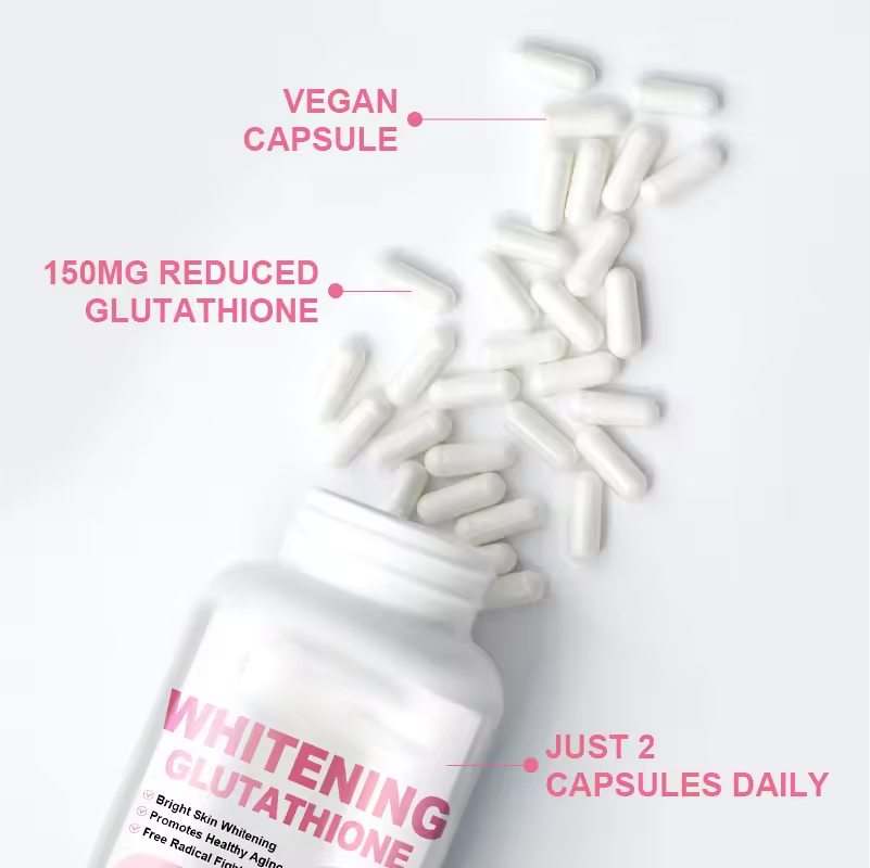 Skin Whitening Capsule with L-Glutathione, Vitamin C &amp; Collagen Blend Formula - Fights Hyperpigmentation - Fair and Radiant Skin