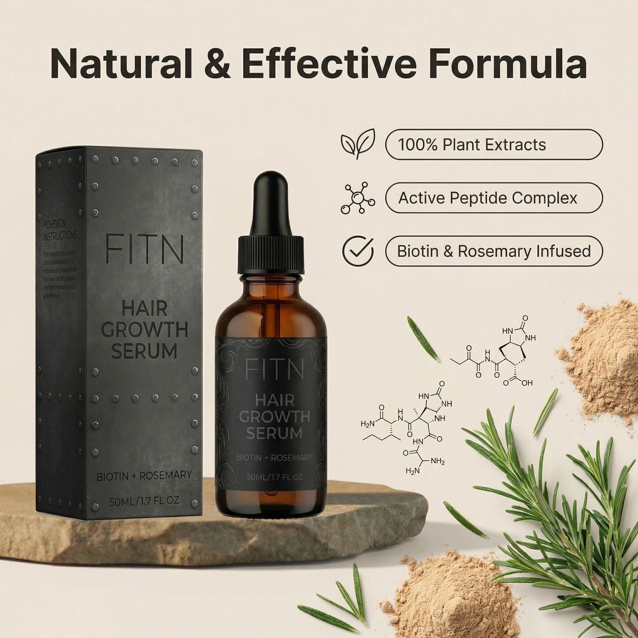 Copper Peptide Hair Growth Serum GHK-CU Advanced Formula Promotes Regrowth Strengthens Follicles OEM Private Label Wholesale