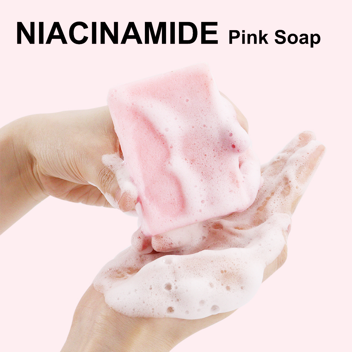 Private Label Niacinamide Face &amp; Body Soap - Gentle Exfoliation &amp; Oil Control, Fights Dullness Naturally