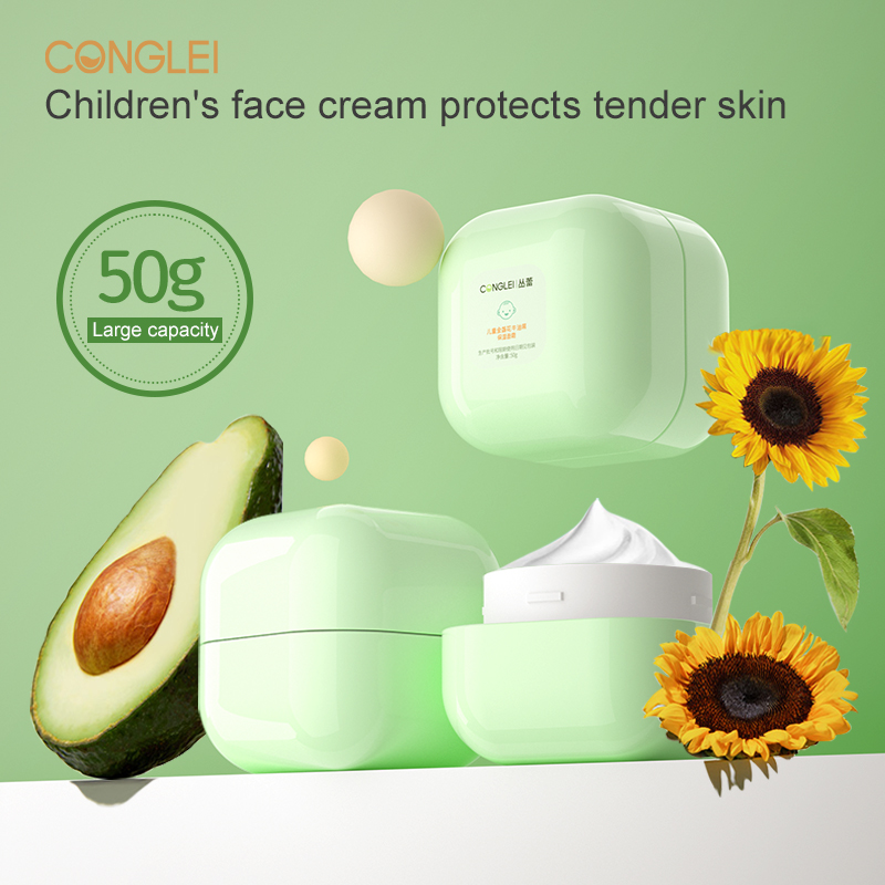 Private Label Calendula Infused Moisturizing Cream Baby Skin Care Face Lotion for Kids for Sensitive Baby Skin