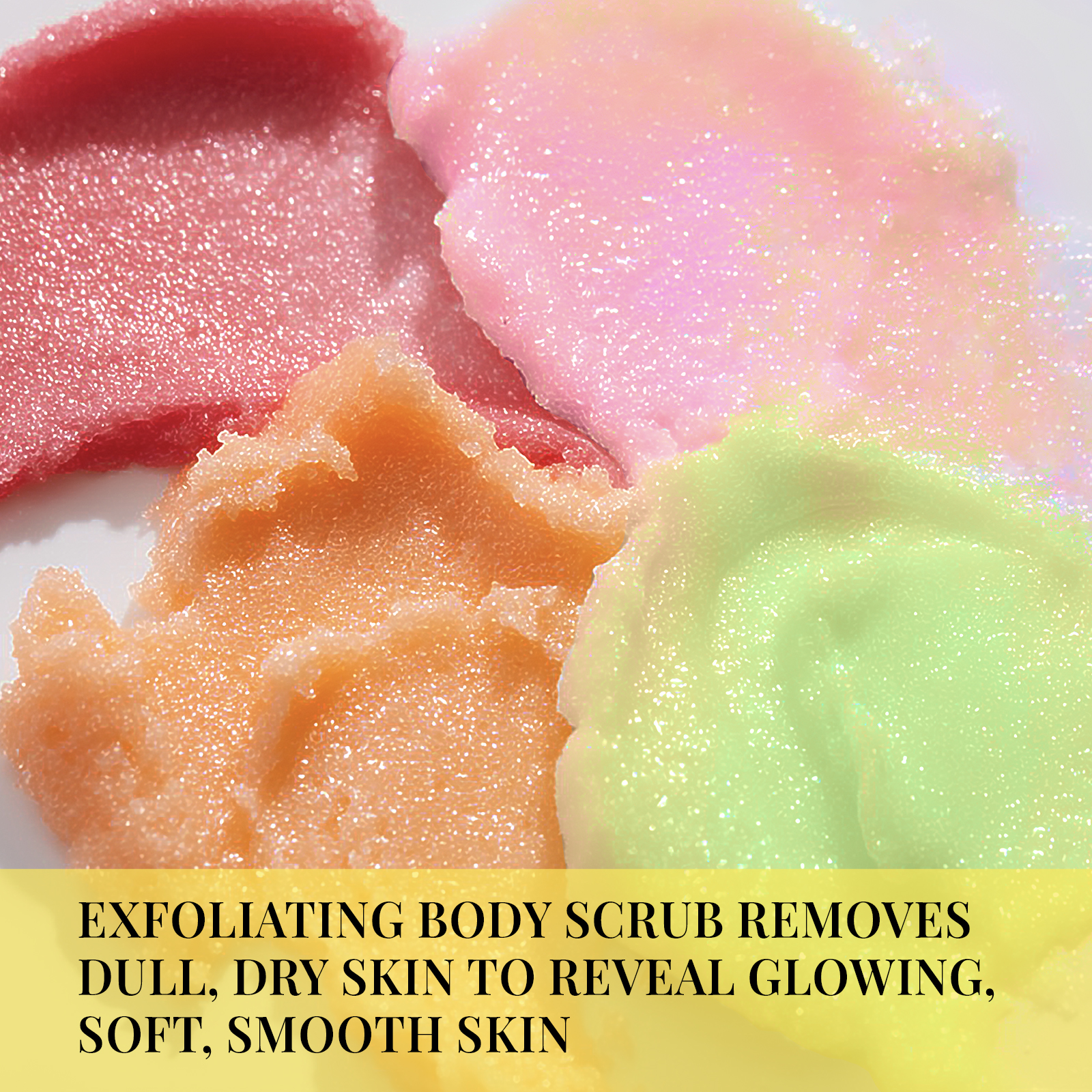 Natural Salt Cream Oem Shea Brown Sugar Body Scrub Manufacturer Factory Private Label Exfoliator Collagen Body Scrubs
