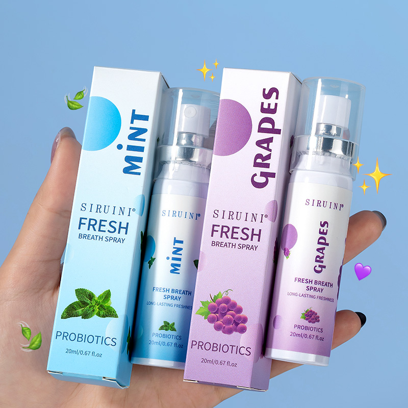 Custom Formula Microbiome Balance Oral Fresh Spray for Gentle Breath Comfort Care FRESH BREATH SPRAY