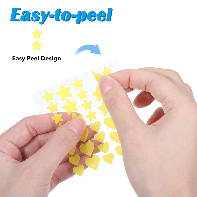 Yellow Iron Box Pimple Patches for Covering Zits Blemishes Spot Beauty Equipment