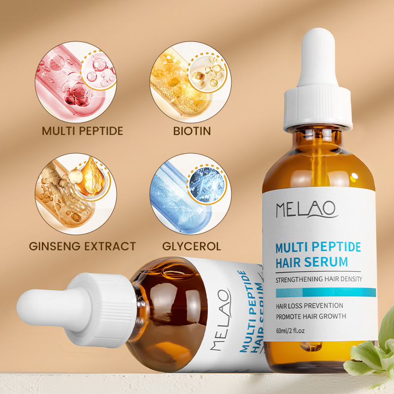 Private Label Advanced Peptide Hair Revitalizing Serum Boost Hair Strength Deep Scalp Nourishing MULTI PEPTIDE HAIR SERUM