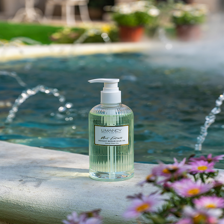 Plant Extract Instant Repair Hair Oil for Silky Shine and Strength