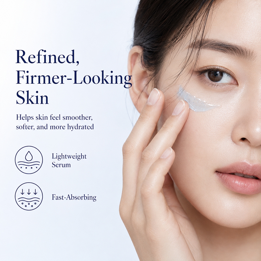 OEM Wholesale GHK-Cu Blue Copper Peptide Face Serum Instant Wrinkle Smoothing Firming Essence Facial Serum
