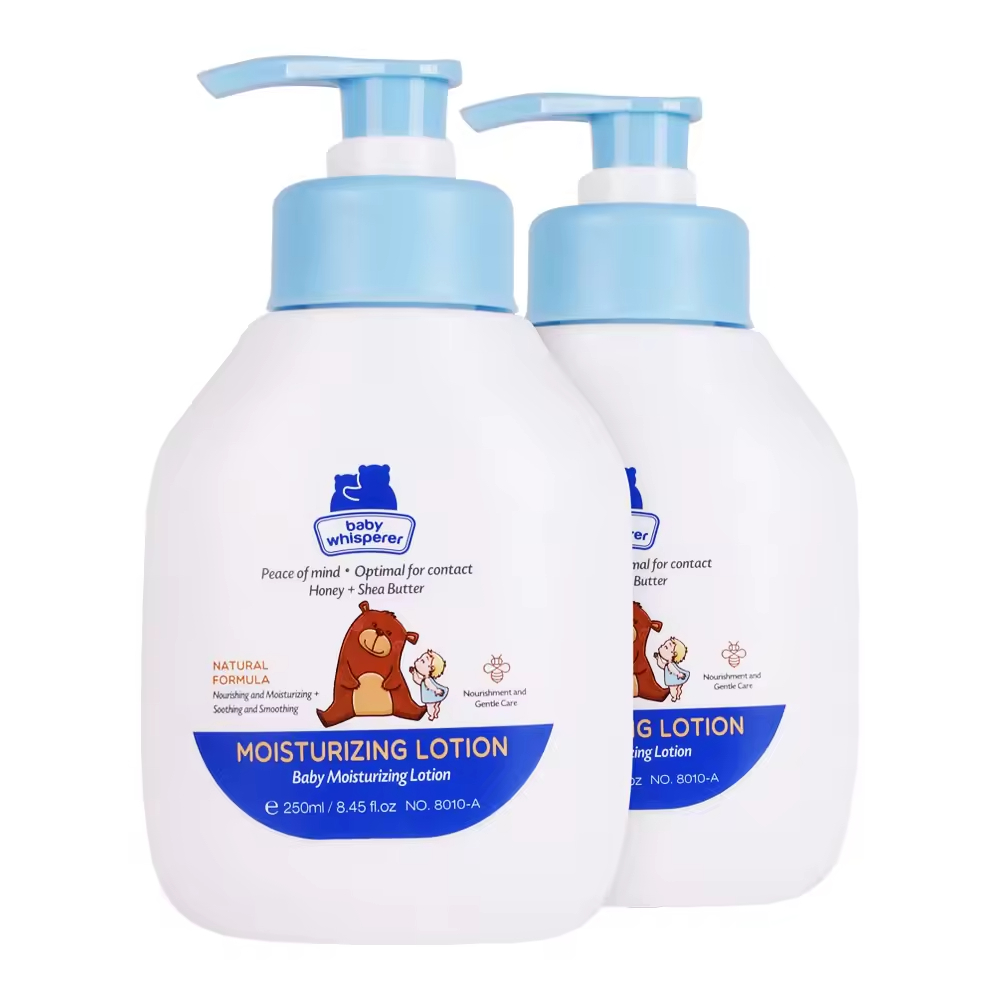 Honey &amp; Shea Butter Gentle Formula Baby Whisperer 350ml Baby Moisturizing Lotion for Newborn &amp; Infant Sensitive Skin