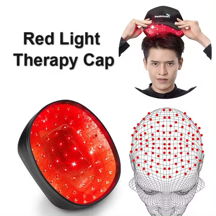 Professional 208-Beam Hair Regrowth Cap, Portable Scalp Therapy, Achieve Fuller, Healthier Hair Anytime, Anywhere