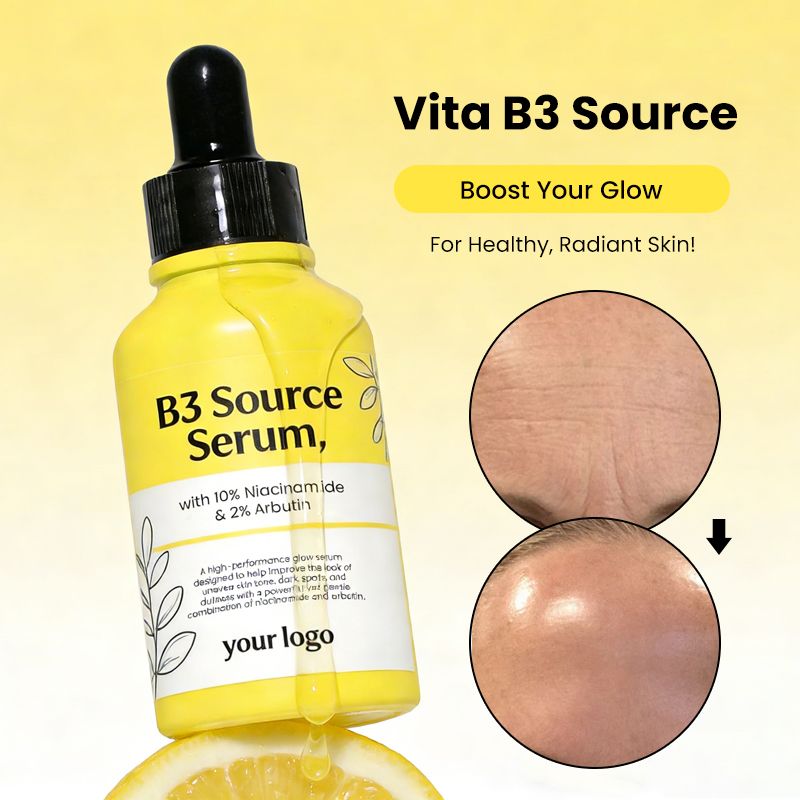 Private Label Evens Skin Tone Reduces Hyperpigmentation Improves Dullness Fast Absorption Brightening Dark Spot Corrector Serum