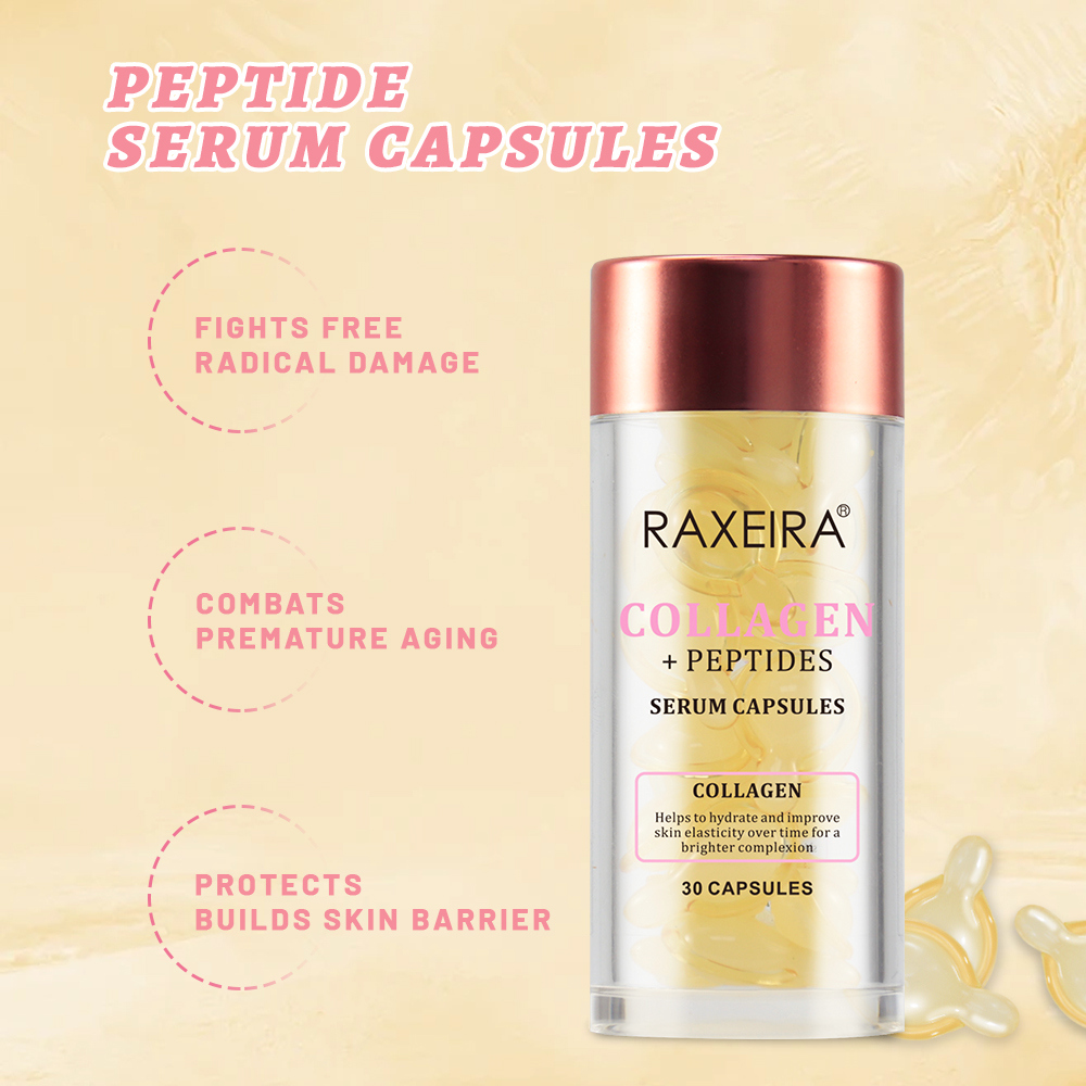 Private Label Advanced Collagen Capsule Boost Anti Aging Serum Anti Wrinkle Serum for Face