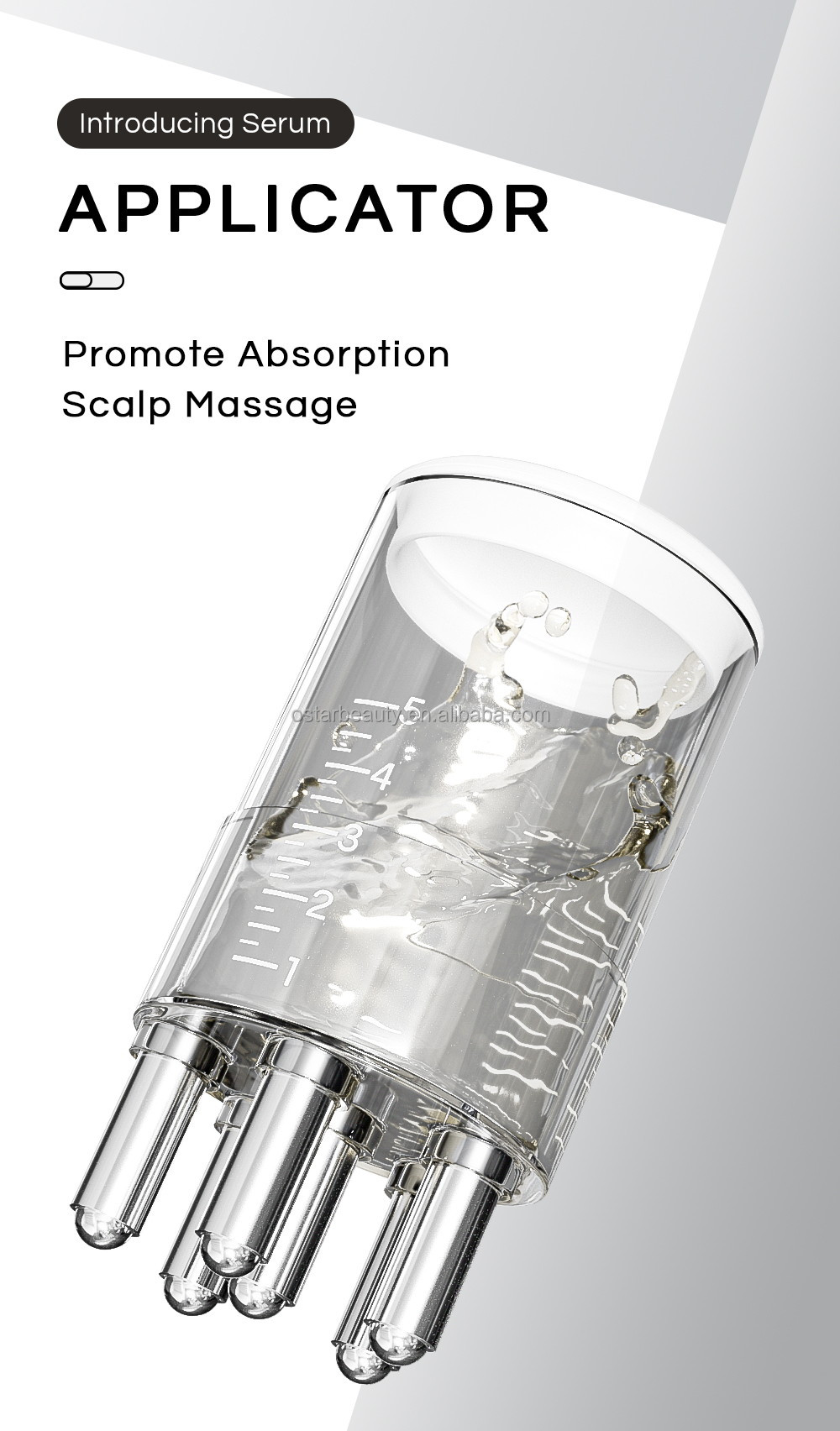 Hair Serum Applicator Scalp Comb