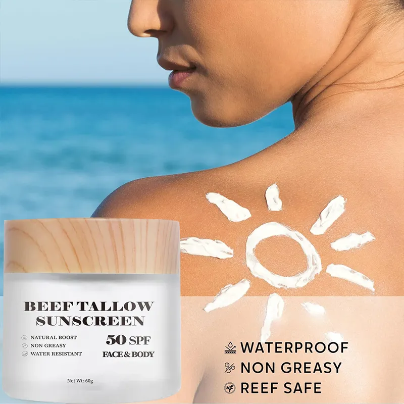 Organic Beef Tallow Sunscreen