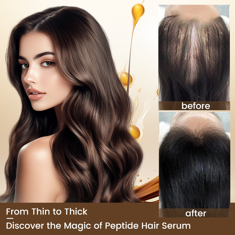Private Label Advanced Peptide Hair Revitalizing Serum Boost Hair Strength Deep Scalp Nourishing MULTI PEPTIDE HAIR SERUM