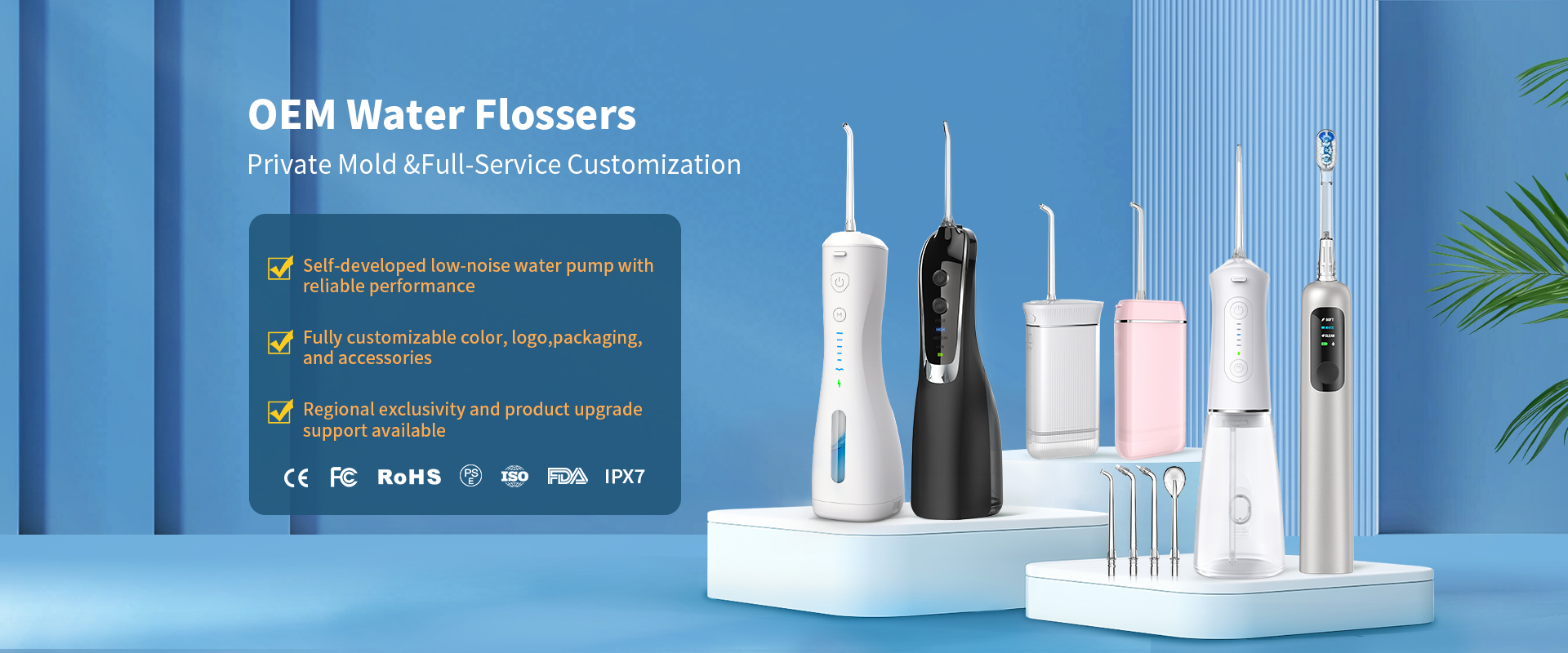 Water Flosser Packaging Details